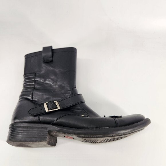 Steve Madden Black Leather Boots